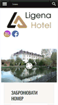 Mobile Screenshot of ligena-hotel.com.ua